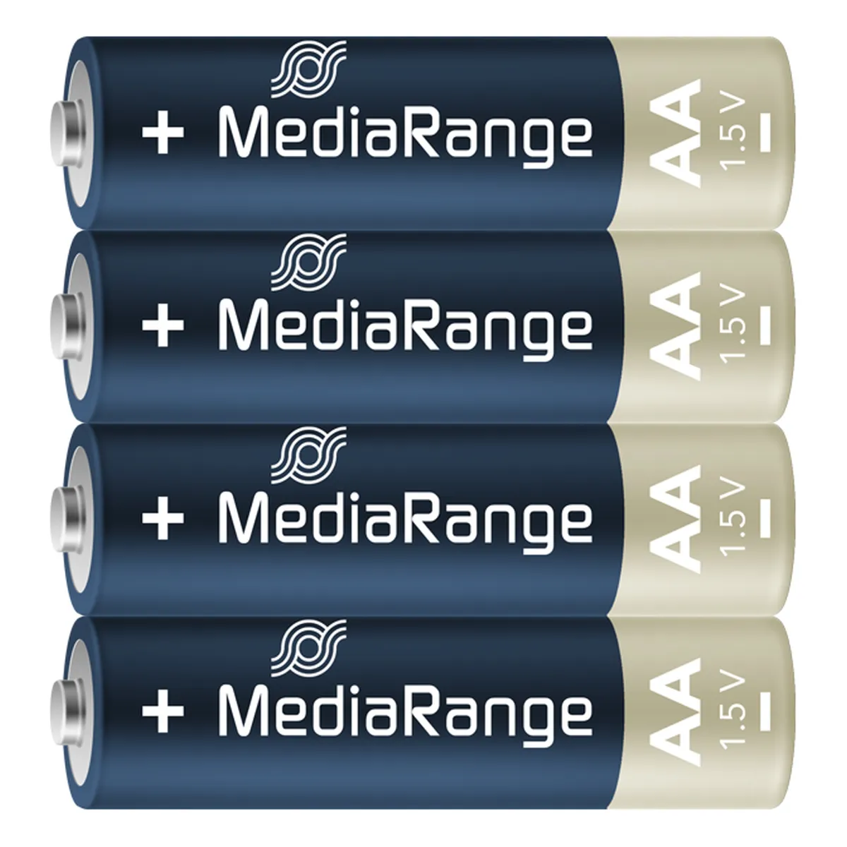 MediaRange Batterien 'Mignon AA | FR6', 1,5V, 4 Stück