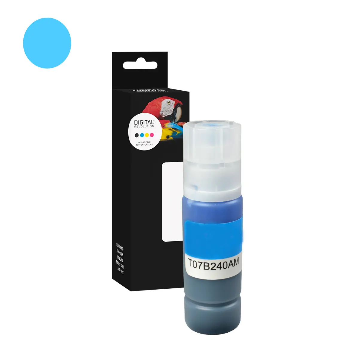 Epson 114 - alternative Tinte 'cyan' 70 ml - Digital Revolution