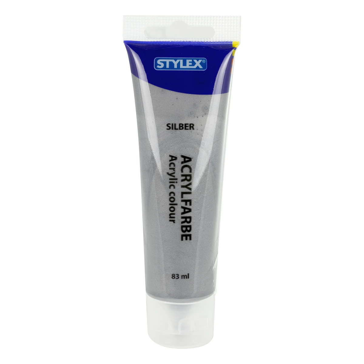 Stylex Acrylfarbe 75 ml silber