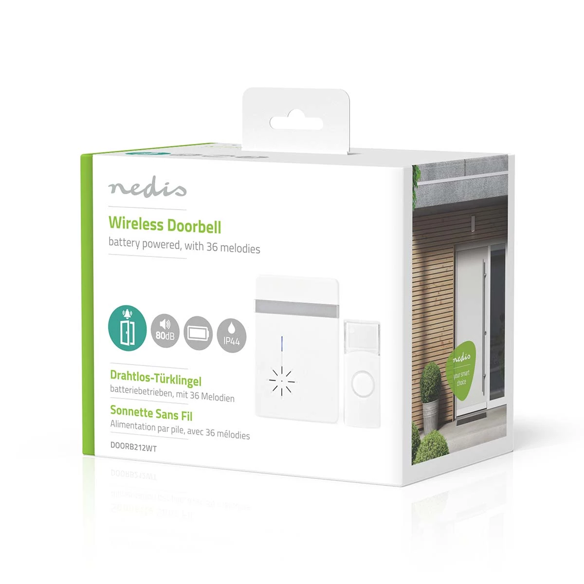 Nedis Drahtloses Türklingel Set Nedis Drahtloses Türklingel Set