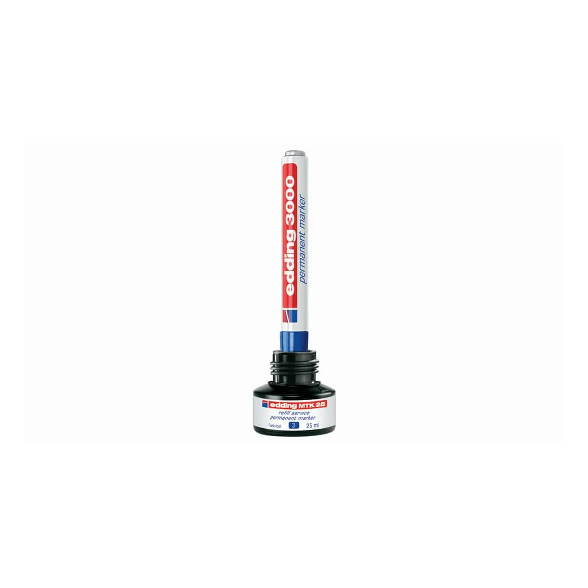 Edding 3000 Permanentmarker - nachfüllbar, 1,5 - 3 mm, rotviolett Edding 3000 Permanentmarker - nachfüllbar, 1,5 - 3 mm, rotviolett