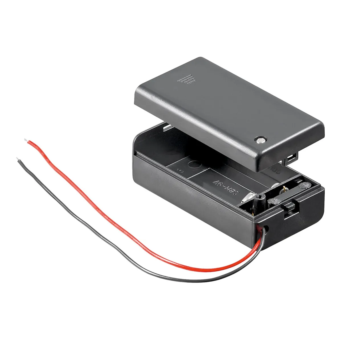 Goobay 1x 9V Block Batteriehalter