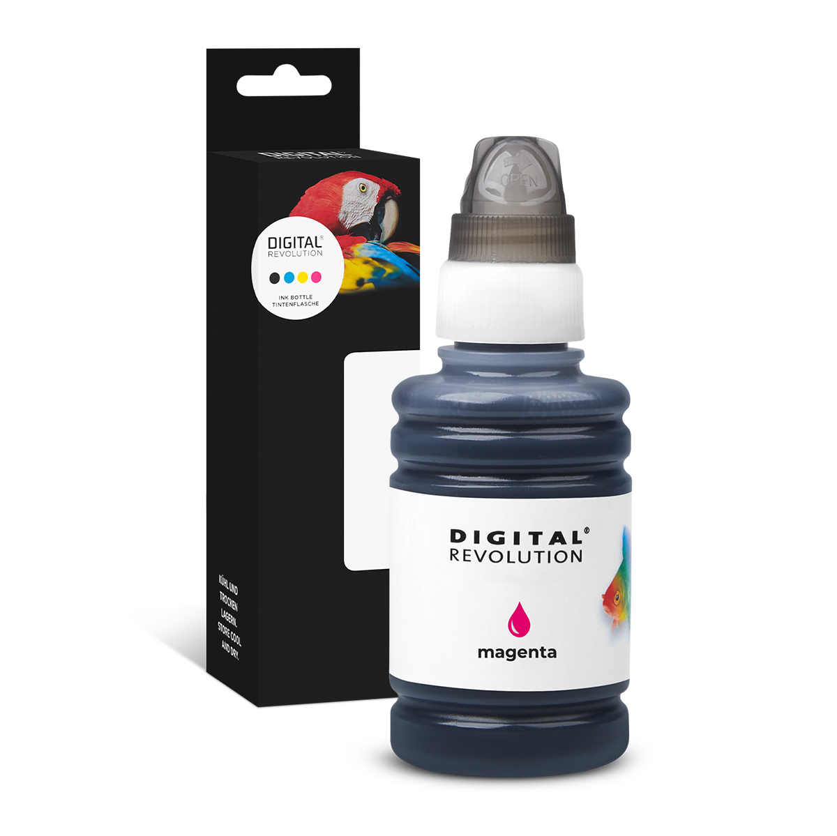 Epson 664 - alternative Tinte 'magenta' 100 ml - Digital Revolution
