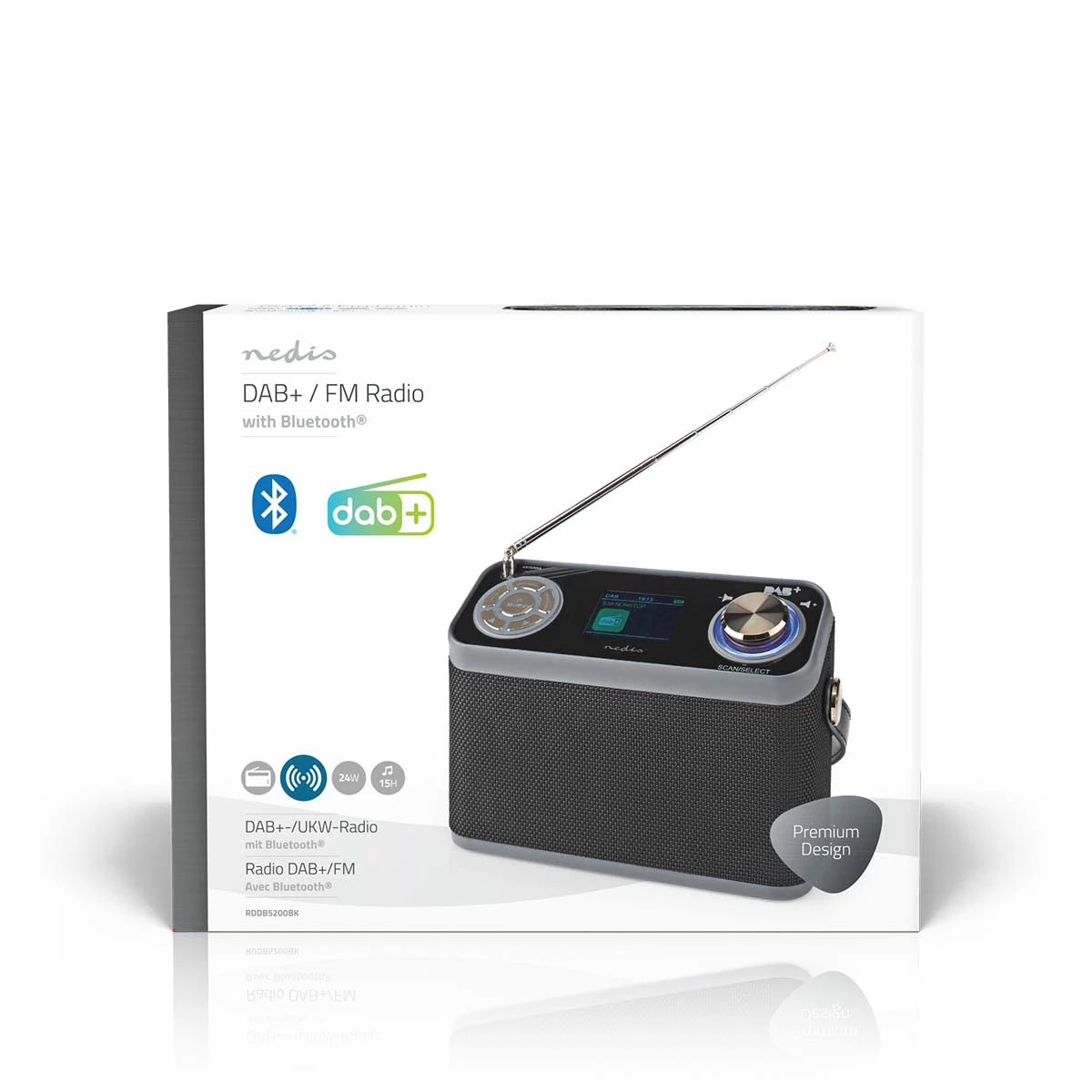 Nedis DAB+ Radio Nedis DAB+ Radio