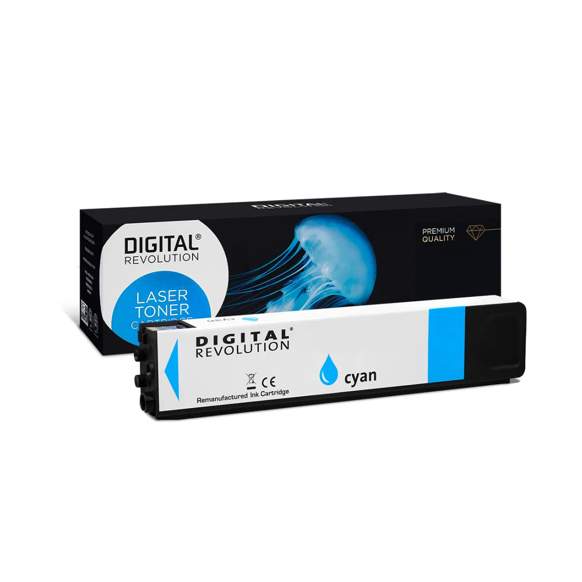 HP 712 - alternative Patrone 'cyan' 29 ml - Digital Revolution