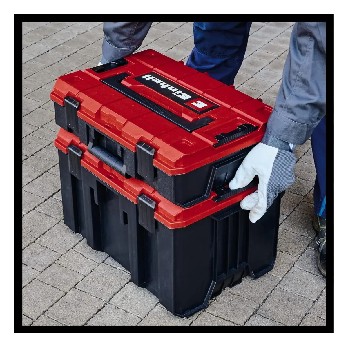 Einhell E-Case M Systemkoffer (max. 90 kg) Einhell E-Case M Systemkoffer (max. 90 kg)