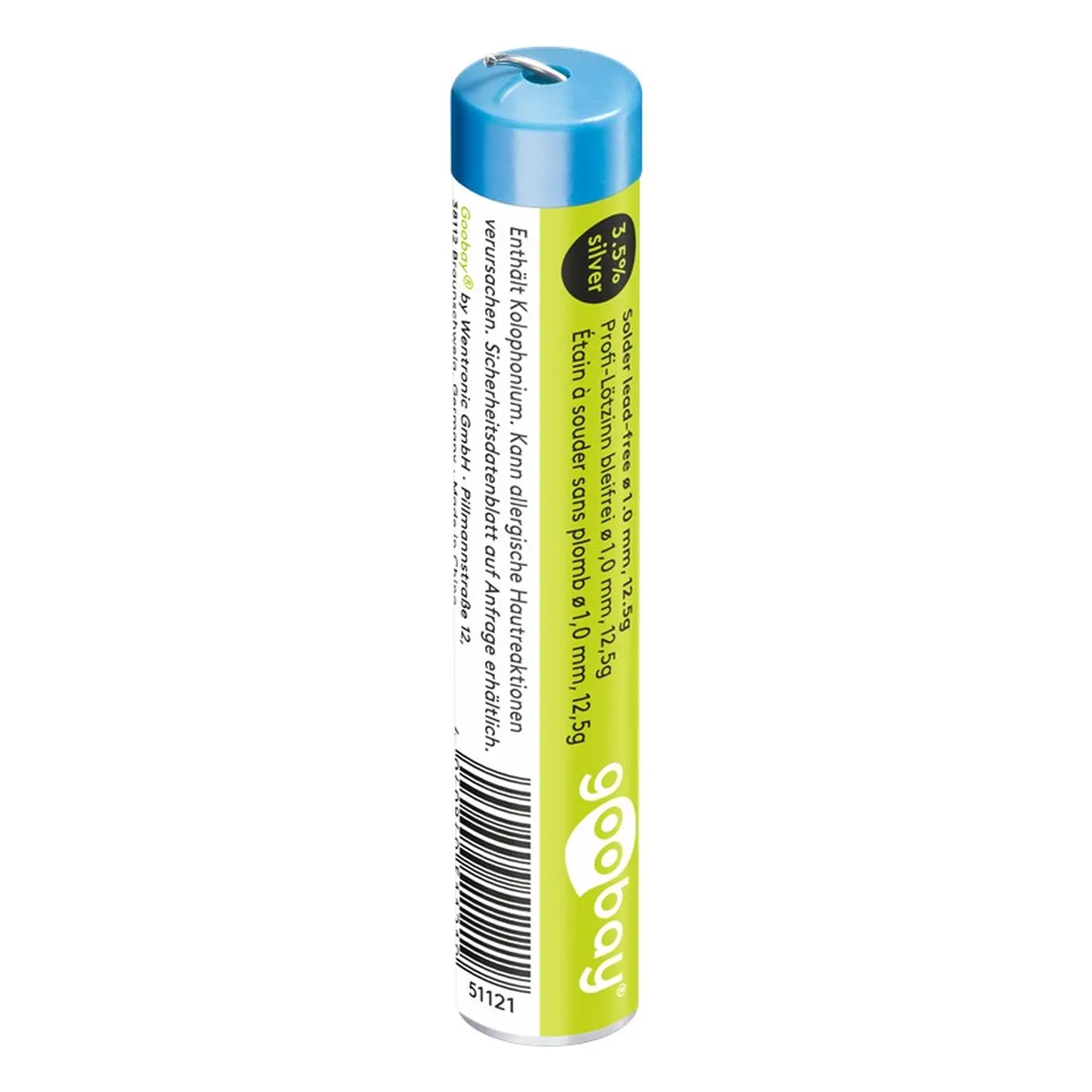 Fixpoint Lötzinn bleifrei, ø 1,0 mm, 12,5 g Rolle