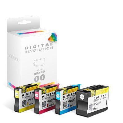 HP 932 / 933 - alternative Patrone MultiPack 'schwarz cyan magenta gelb' 82 ml - Digital Revolution