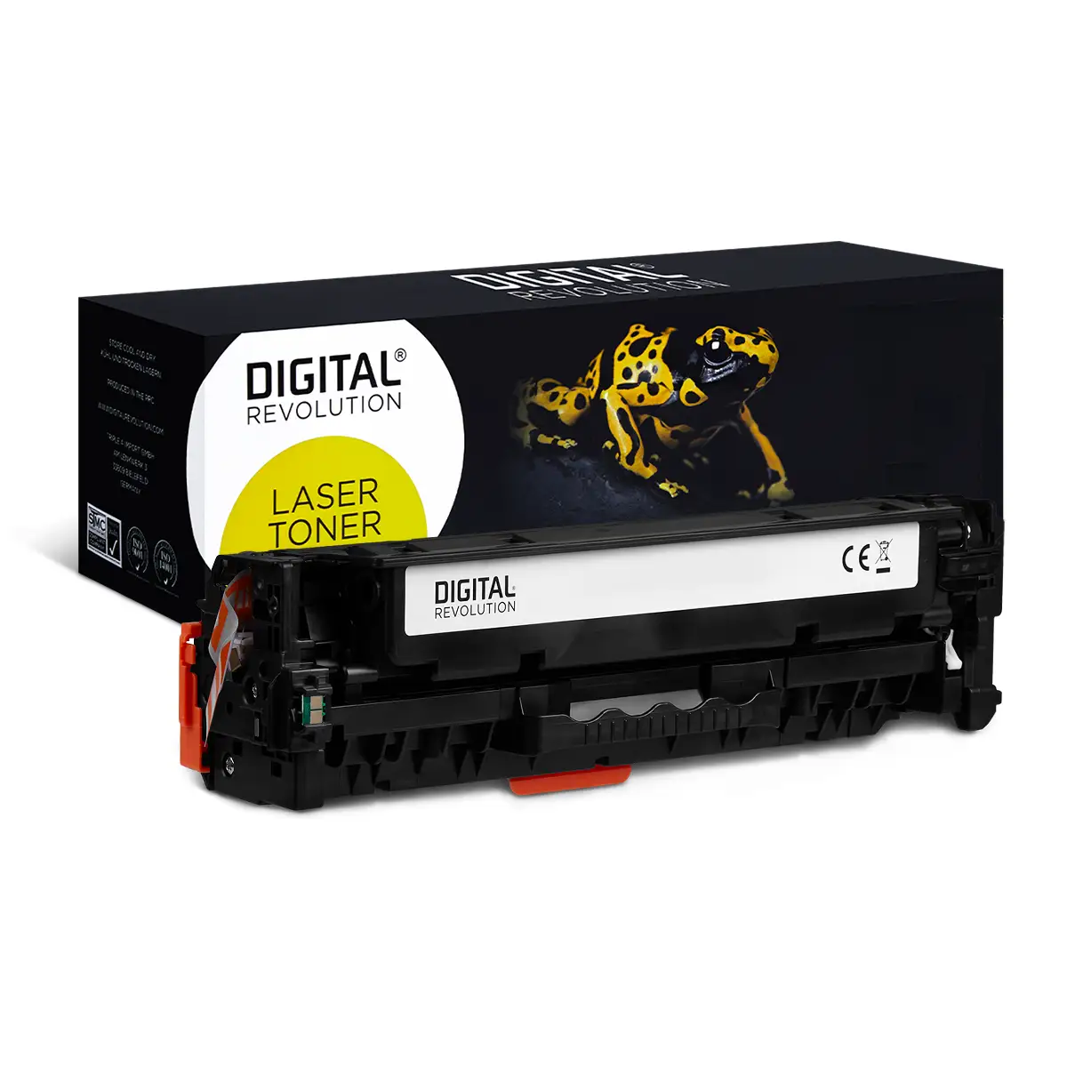 HP 305A, 304A, 312A, 718 Y - alternativer ECO Toner 'gelb' 2.600 Seiten - Digital Revolution