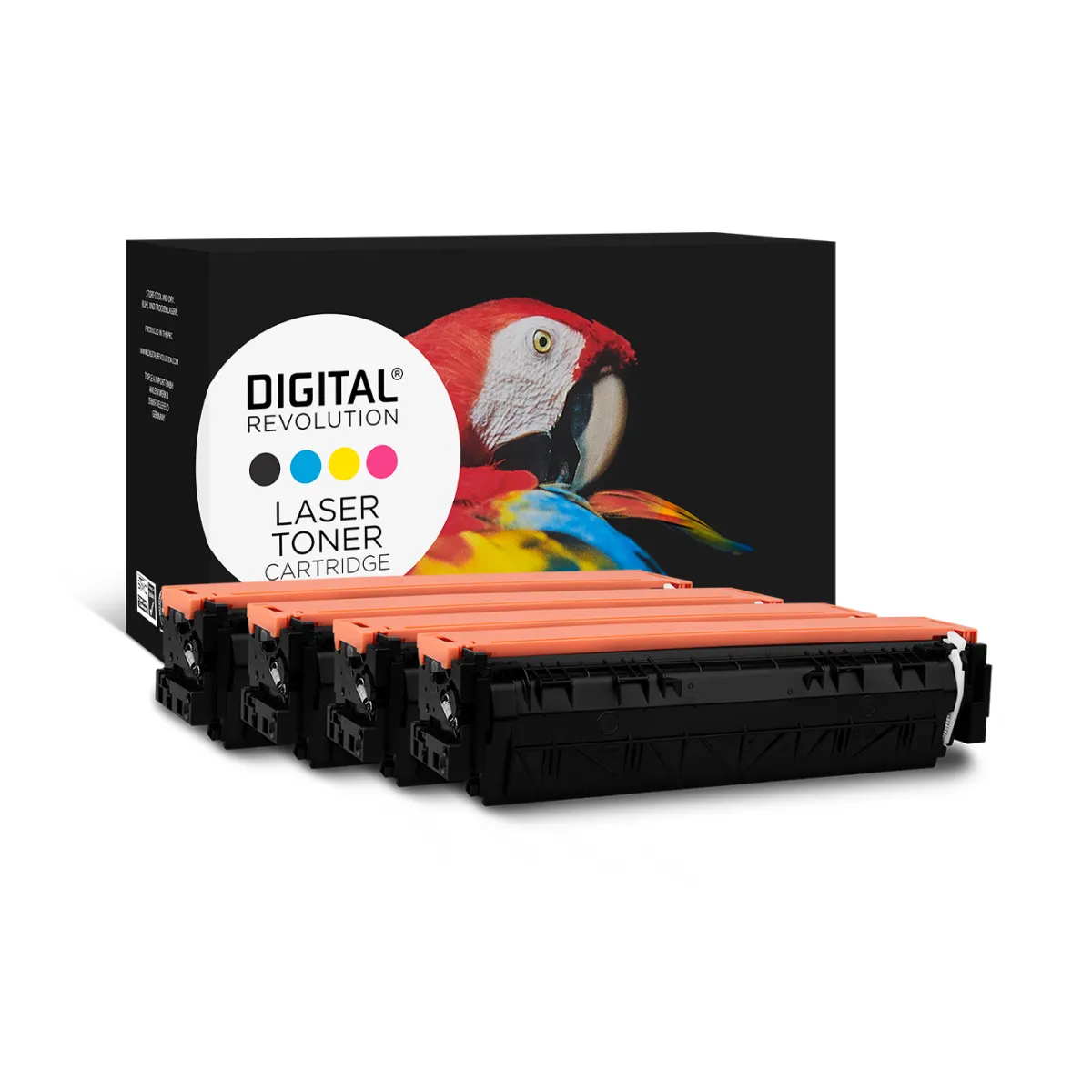 HP 207 - alternativ Toner MultiPack 'schwarz cyan magenta gelb' 5100 Seiten - Digital Revolution