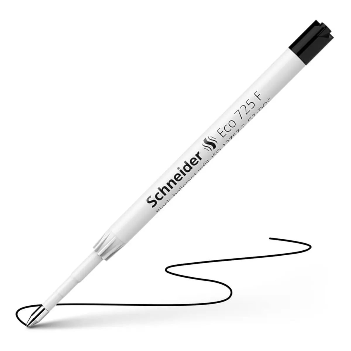 Schneider Großraummine Eco 725 - F, schwarz (dokumentenecht)