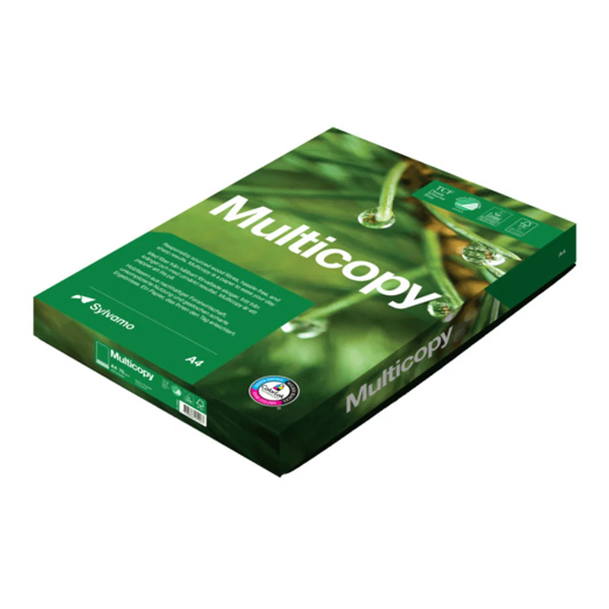 MultiCopy Multifunktionspapier, A4, 80 g/qm, hochweiß, Karton à 5x 500 Blatt