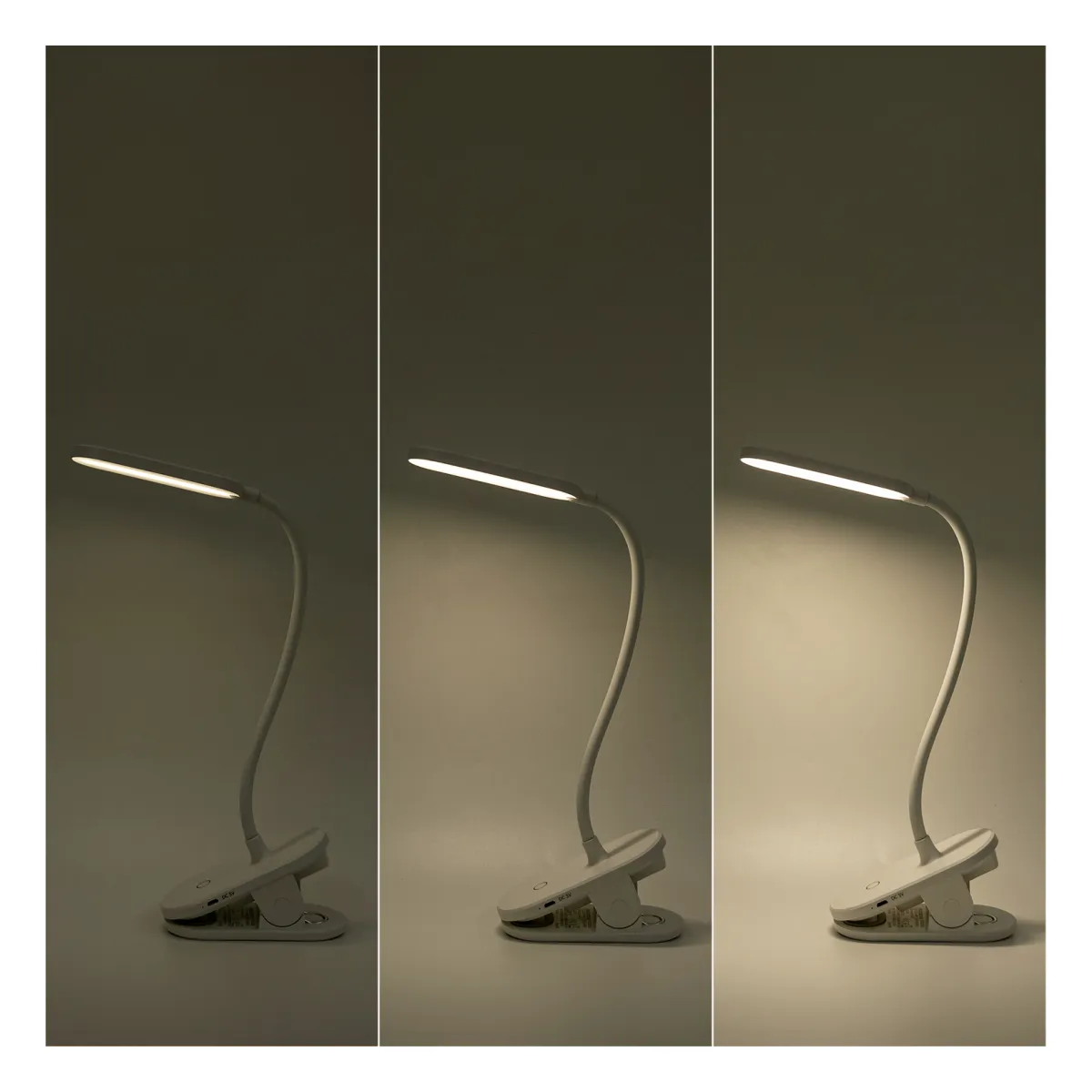 Aigostar LED Lampe mit USB Anschluss, weiß