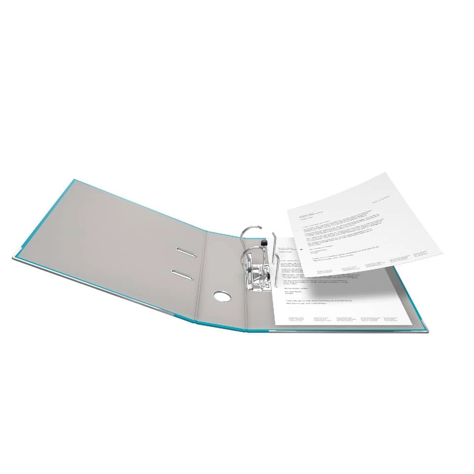 Falken Ordner PP-Color S80 - A4, 8 cm, türkis