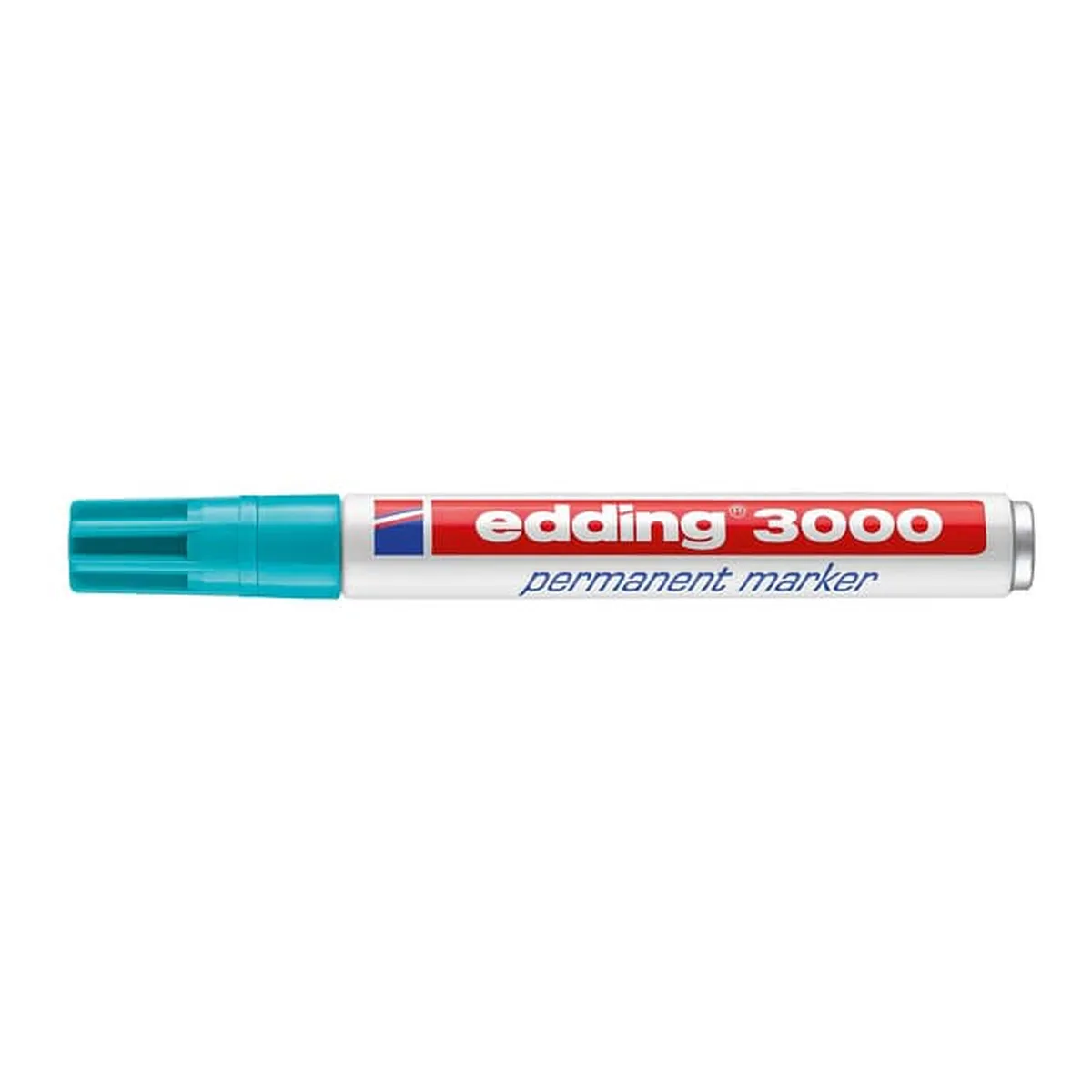 Edding 3000 Permanentmarker - nachfüllbar, 1,5 - 3 mm, türkis Edding 3000 Permanentmarker - nachfüllbar, 1,5 - 3 mm, türkis