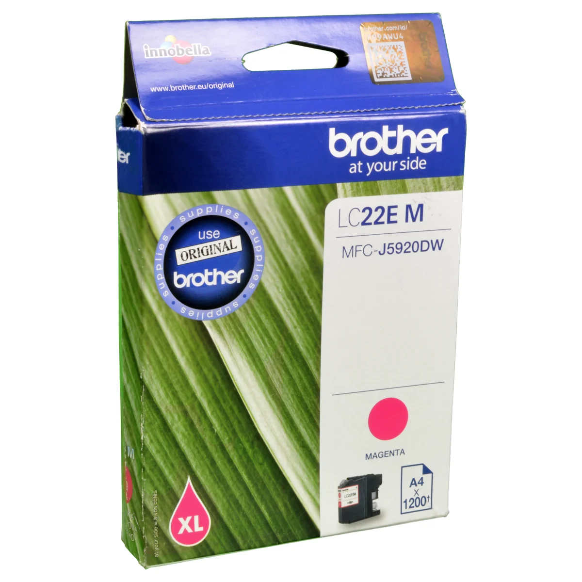 Brother Druckerpatrone LC-22 EM magenta 1.200 Seiten