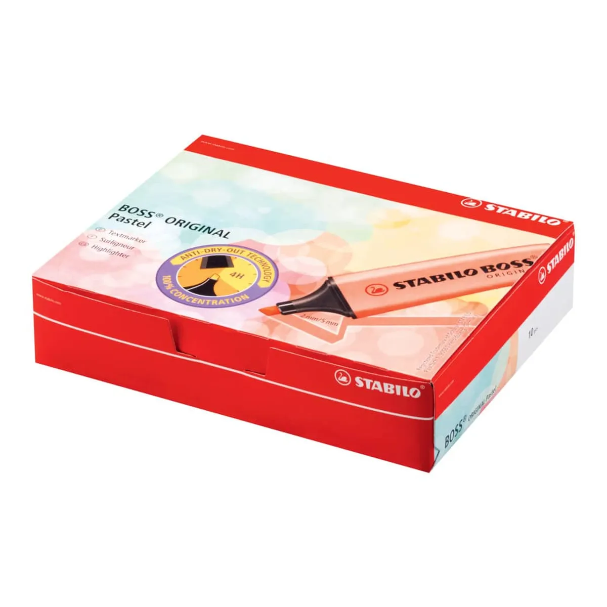 STABILO Textmarker - BOSS ORIGINAL Pastel - Einzelstift - himmlisches Blau