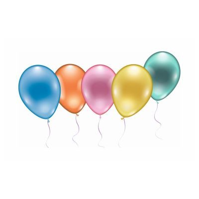 Luftballons, Perlmutt, 8er Beutel