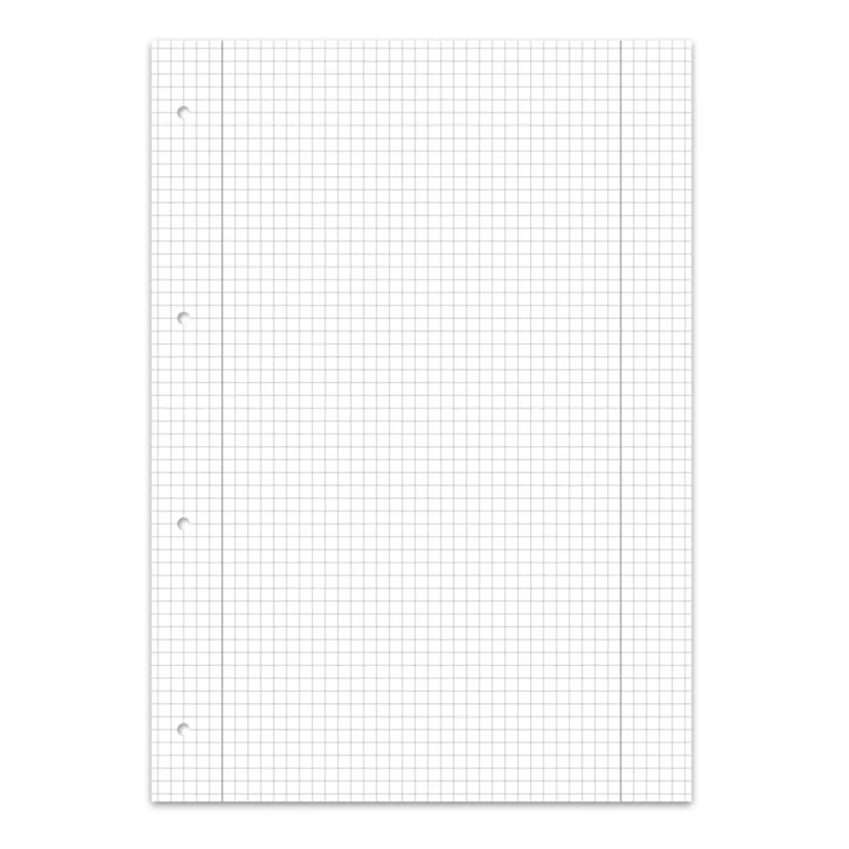 Staufen green Collegeblock LIN28 - A4, 80 Blatt, 90 g/qm, kariert mit Rand