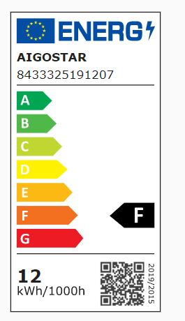 Aigostar LED 'Birne', 12W, E27