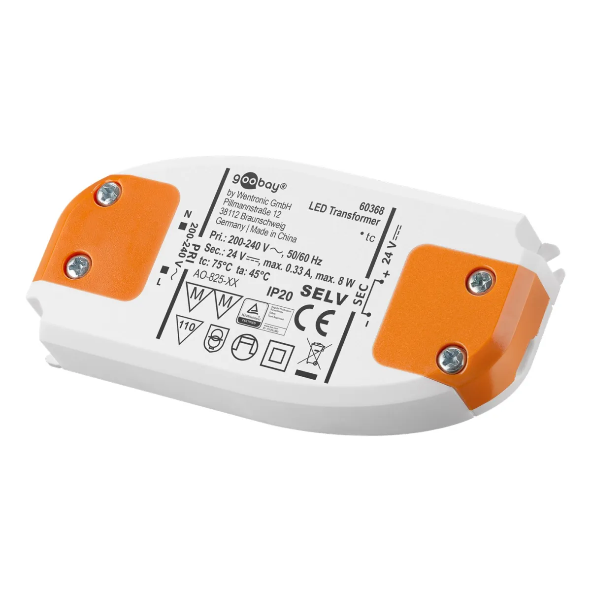 Goobay LED-Trafo 24 V/8 W