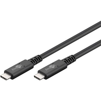 Goobay USB-C™-Kabel USB4™ Generation 3x2, 1 m