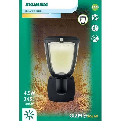 Sylvania Gizmo Solar Wall Light Lantern