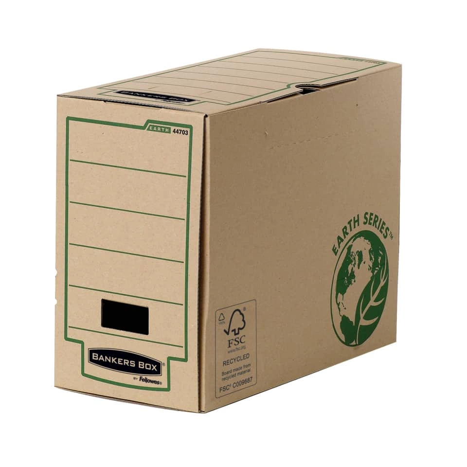 Fellowes Bankers Box® Earth Series Archivschachtel - A4, Rückenbreite 150 mm