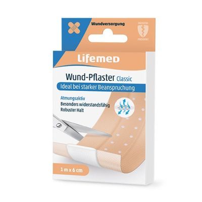 Lifemed Wund-Pflaster, 1000 x 60 mm