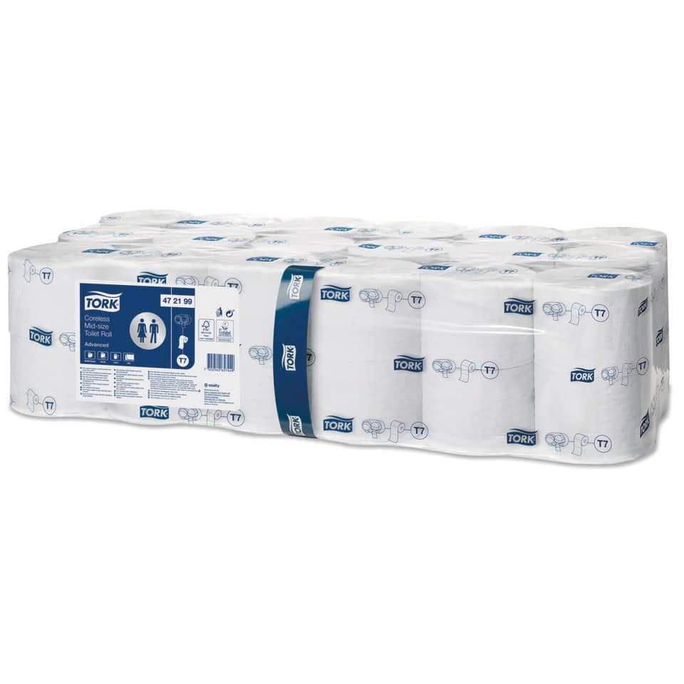 TORK hülsenloses Midi Toilettenpapier Advanced System T7 - 2-lagig