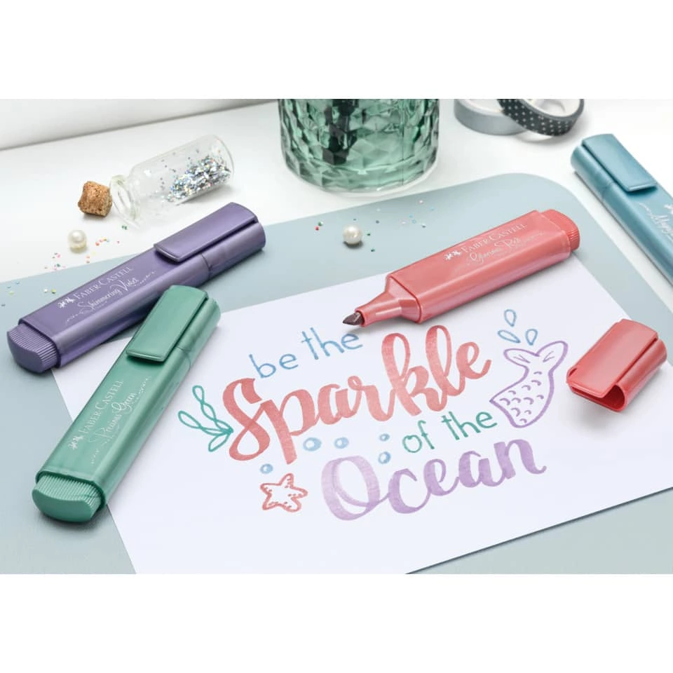 Textmarker TL 46 Metallic - rubin