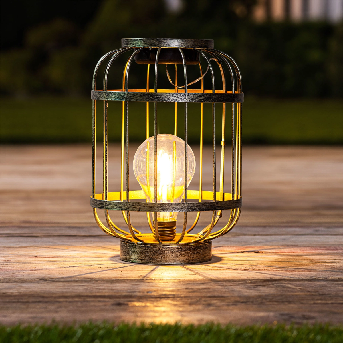LED Solar Deko-Laterne 