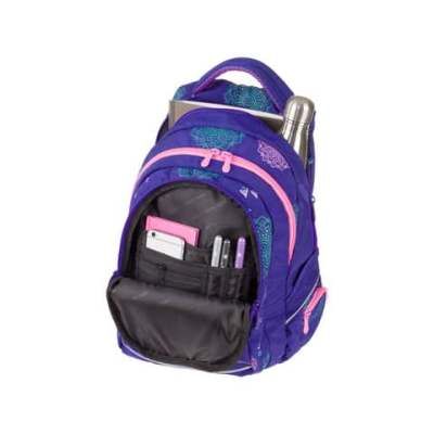 Schulrucksack Fame Hippie - violet