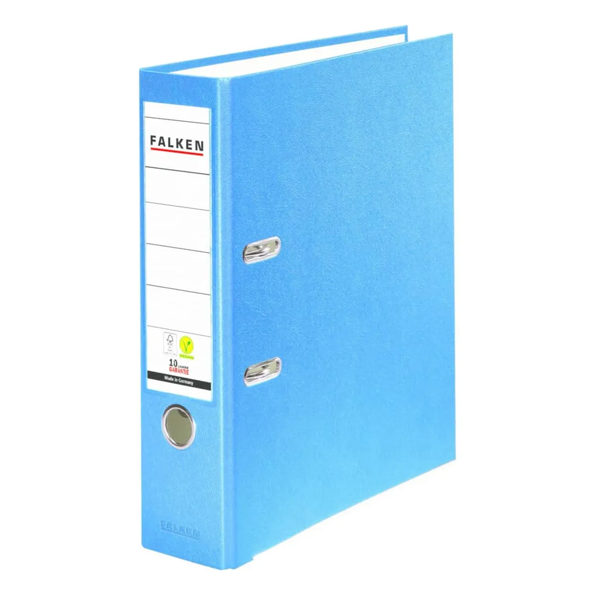 Falken Ordner PP-Color S80 - A4, 8 cm, aqua
