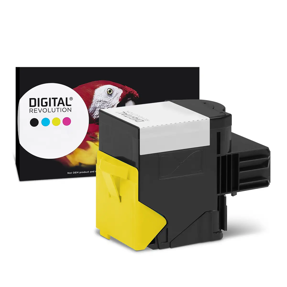 Lexmark 700H4 - alternativer Toner 'gelb' 3.000 Seiten - Digital Revolution Lexmark 700H4 - alternativer Toner 'gelb' 3.000 Seiten - Digital Revolution