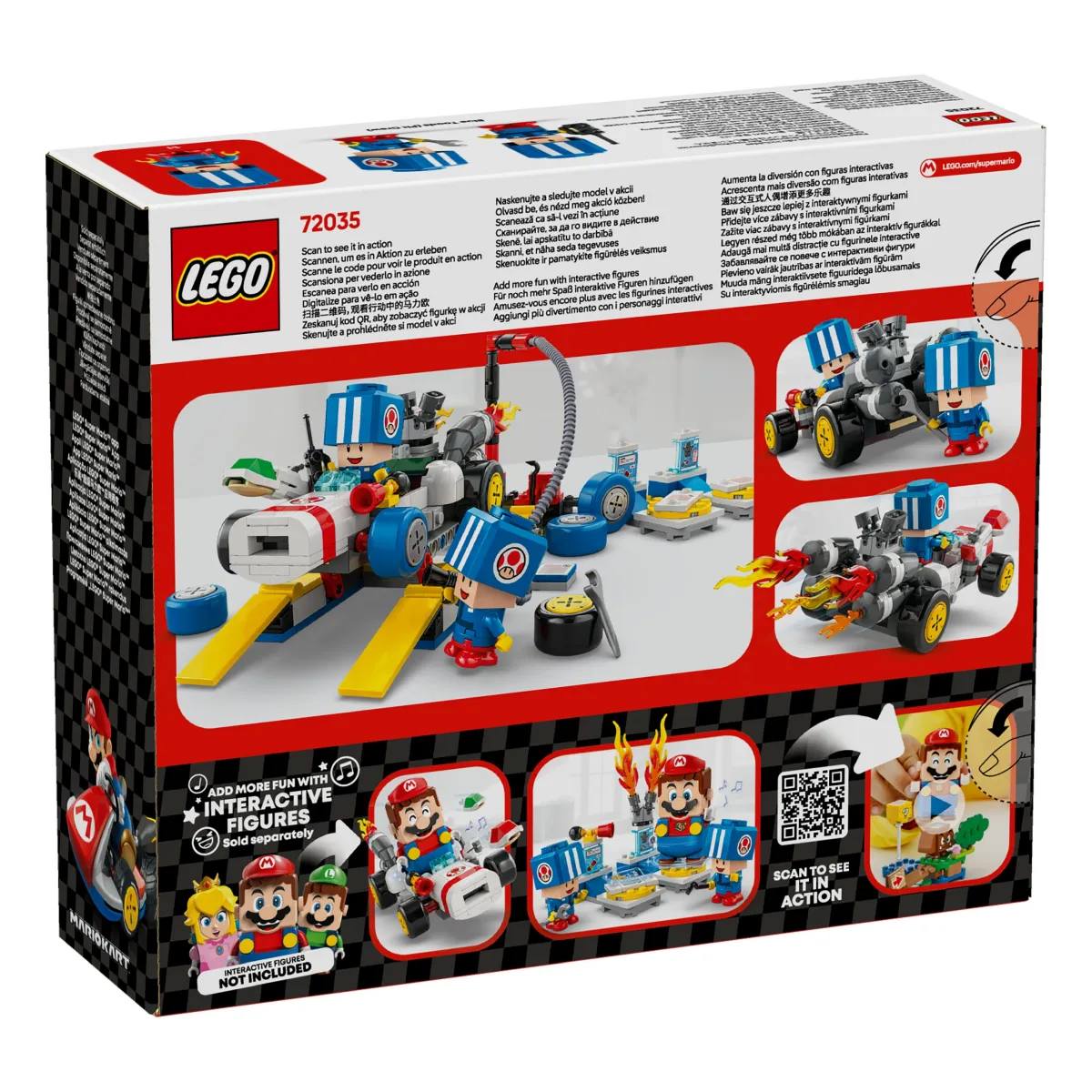 LEGO® Super Mario Mario Kart – Toads Werkstatt 72035