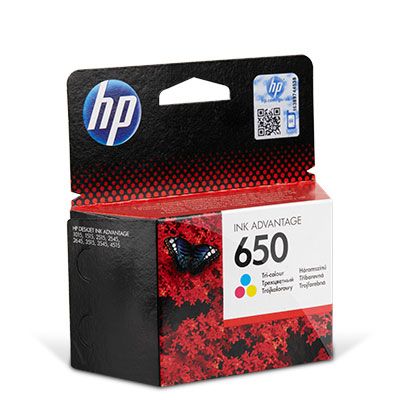 HP Druckerpatrone '650' farbig 9 ml