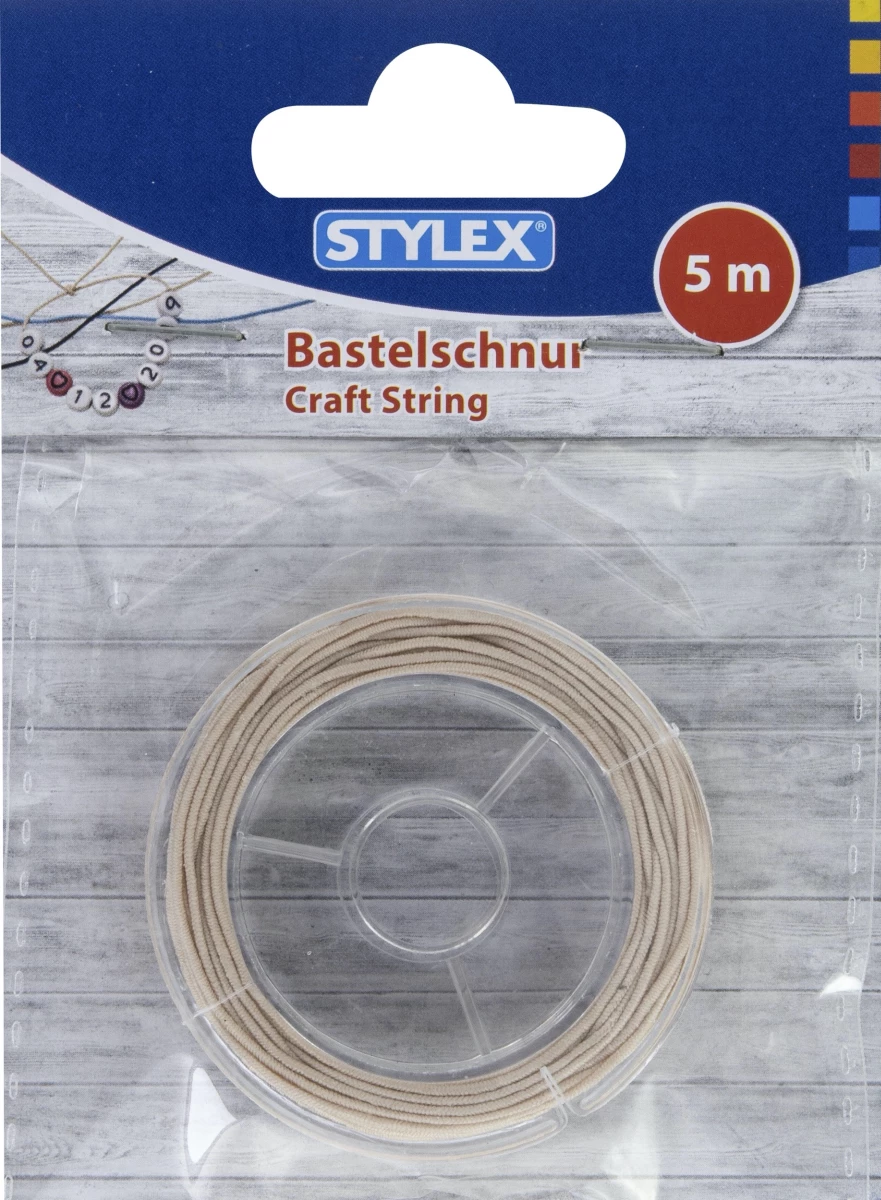 Stylex Bastelschnur elastisch, 5 m