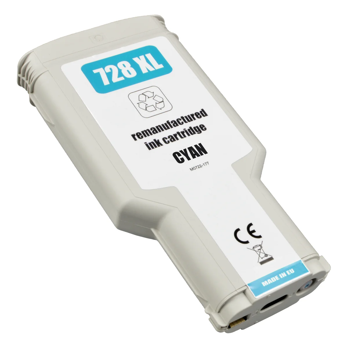 HP 728 - alternative Patrone 'cyan' 300 ml - Digital Revolution