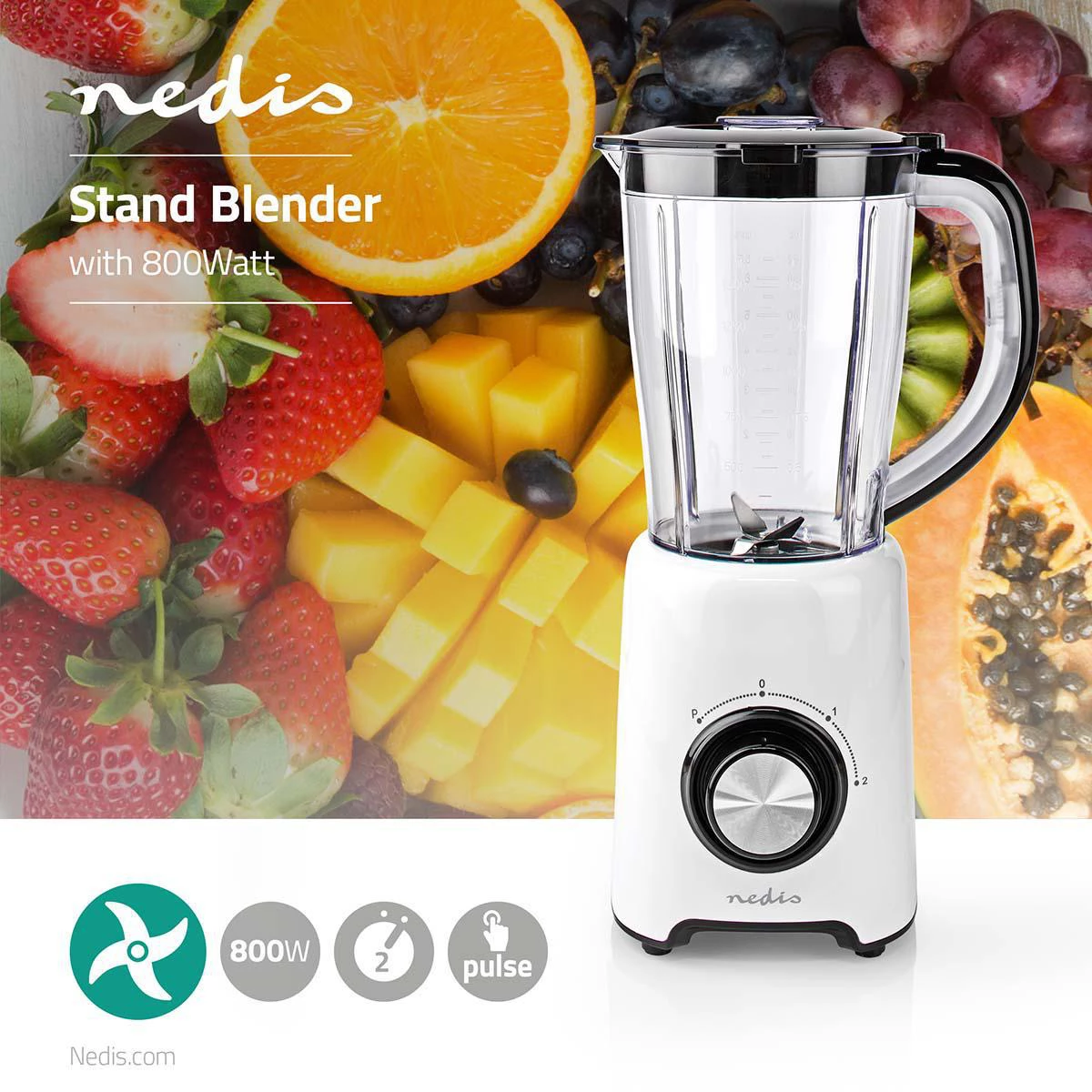 Standmixer 800 W 1,5 L