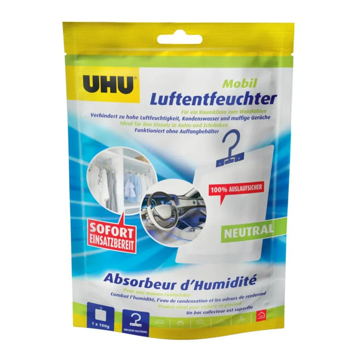 UHU Luftentfeuchter mobil - 100g