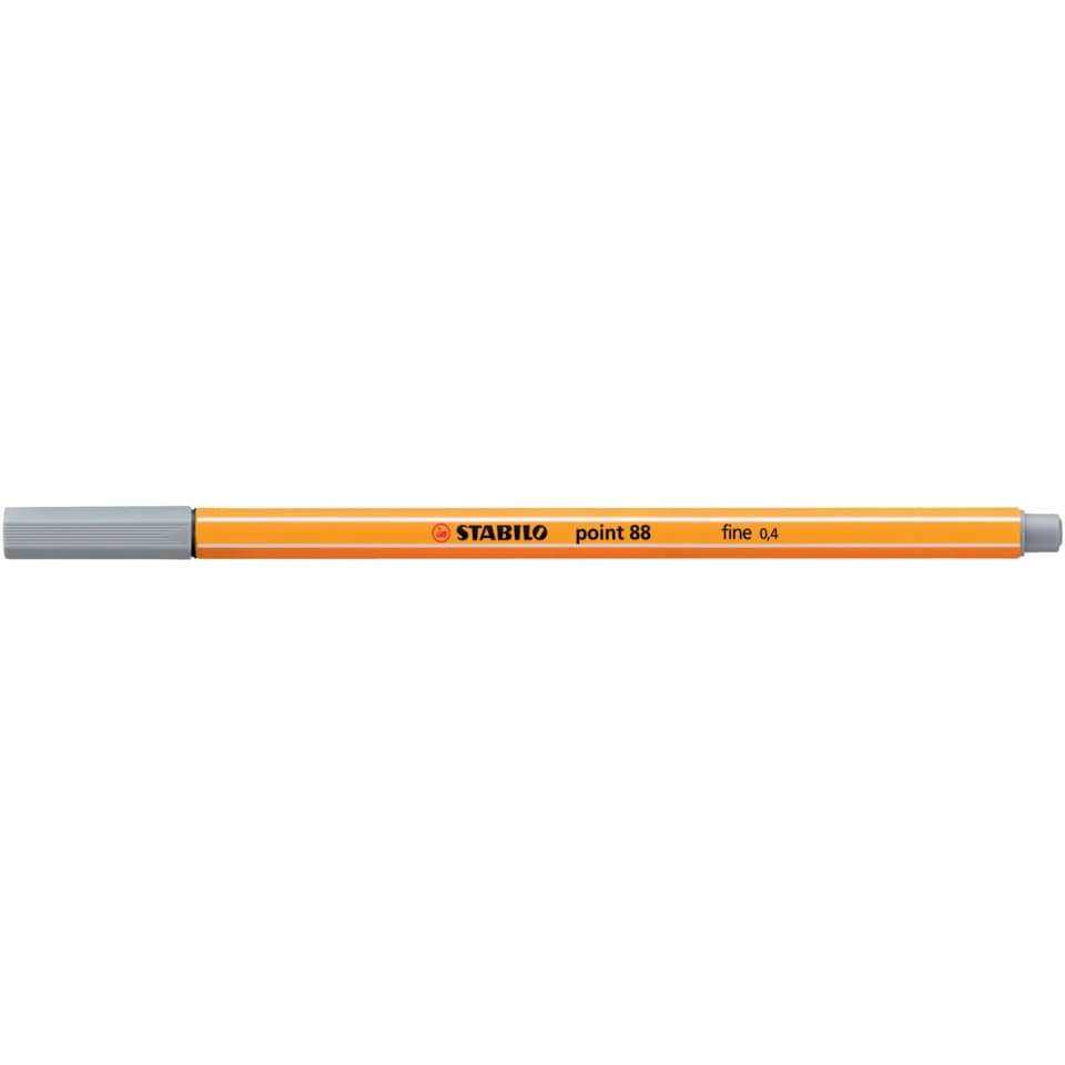 Fineliner - point 88 - mittelgrau Fineliner - point 88 - mittelgrau