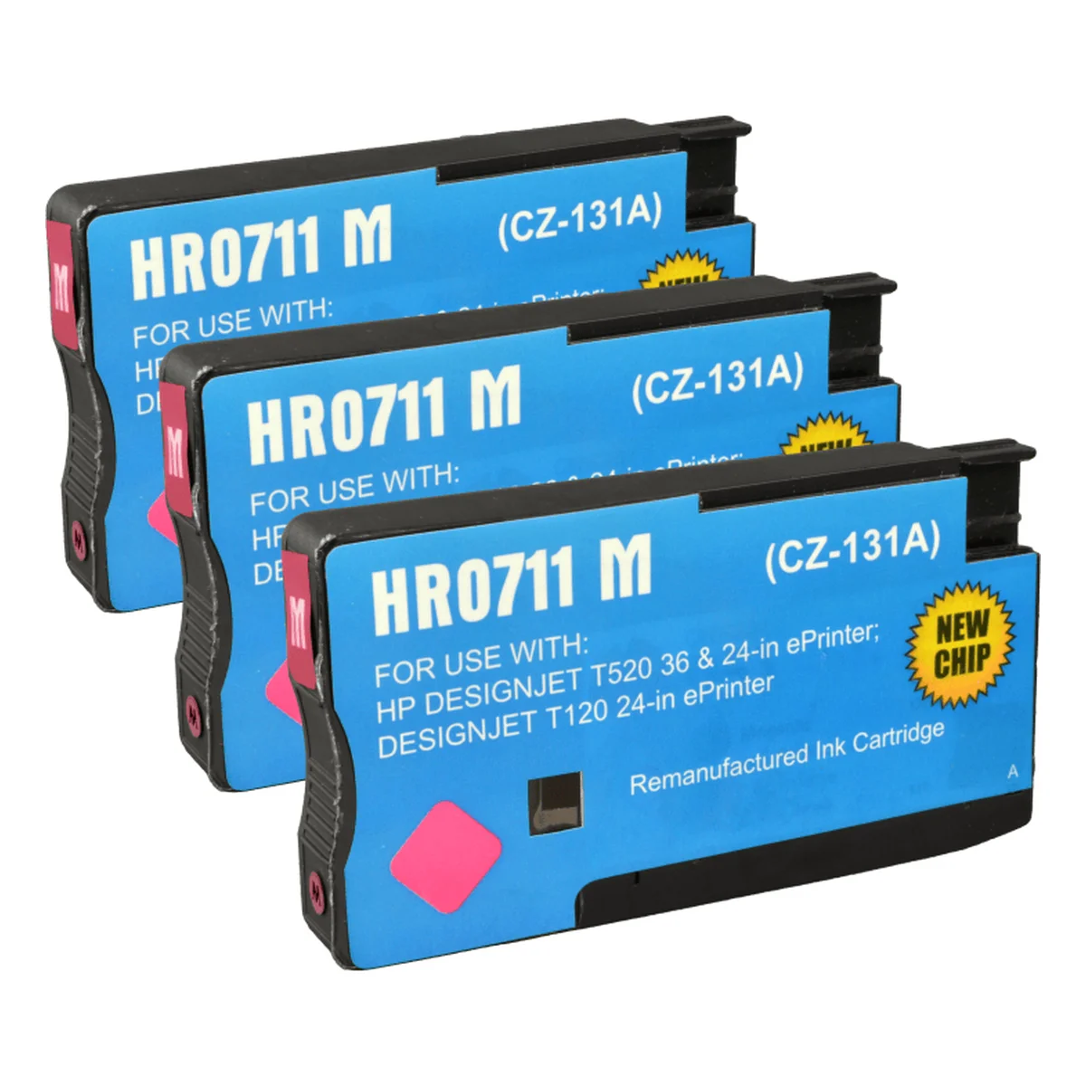 HP 711 - alternatives Patronen MultiPack 'magenta' 3x 29 ml - Digital Revolution