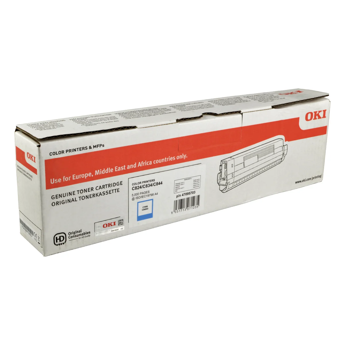 Oki Toner 47095703 cyan