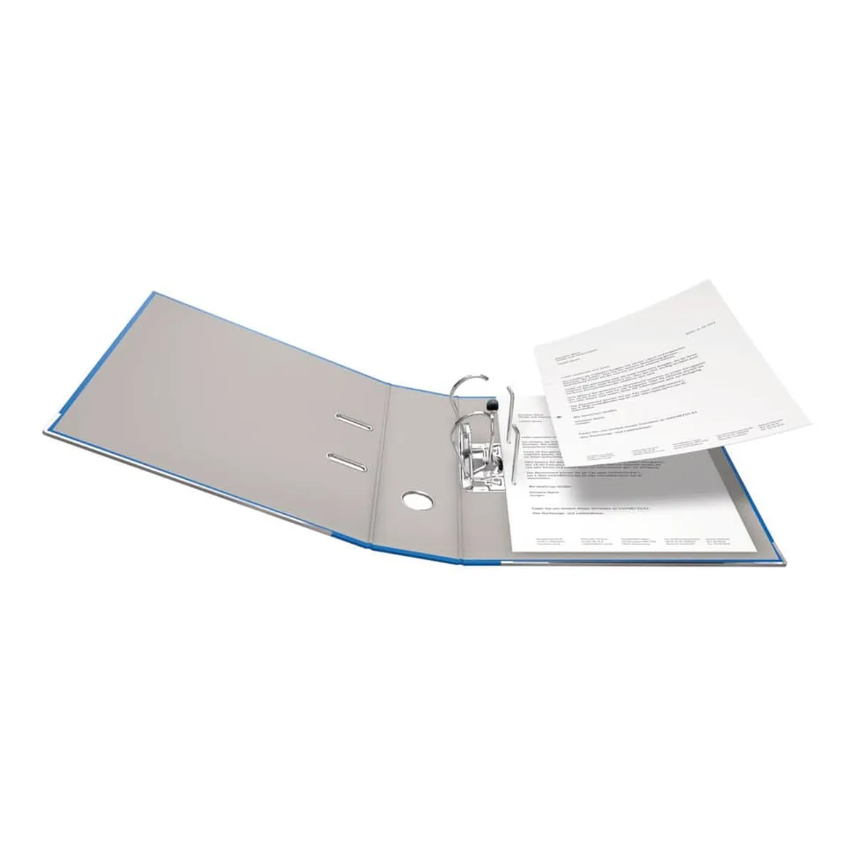 Falken Ordner PP-Color S80 - A4, 8 cm, aqua
