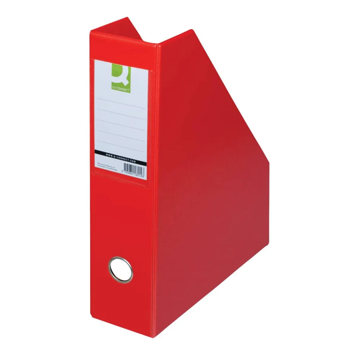 Q-Connect® Stehsammler A4 76mm rot