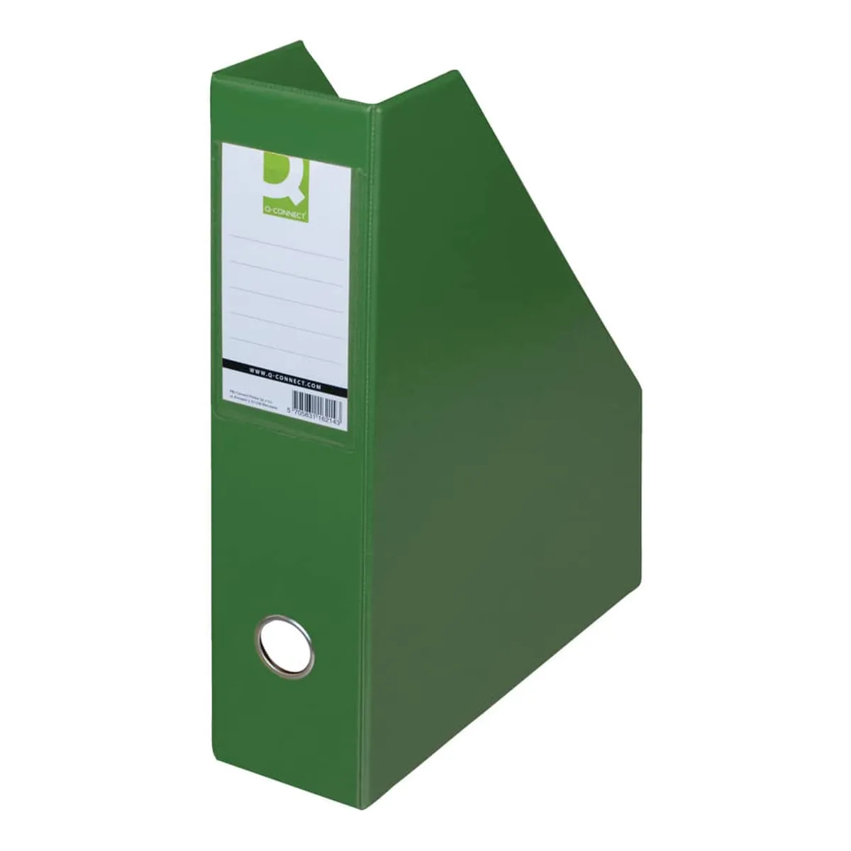 Q-Connect® Stehsammler A4 76mm grün