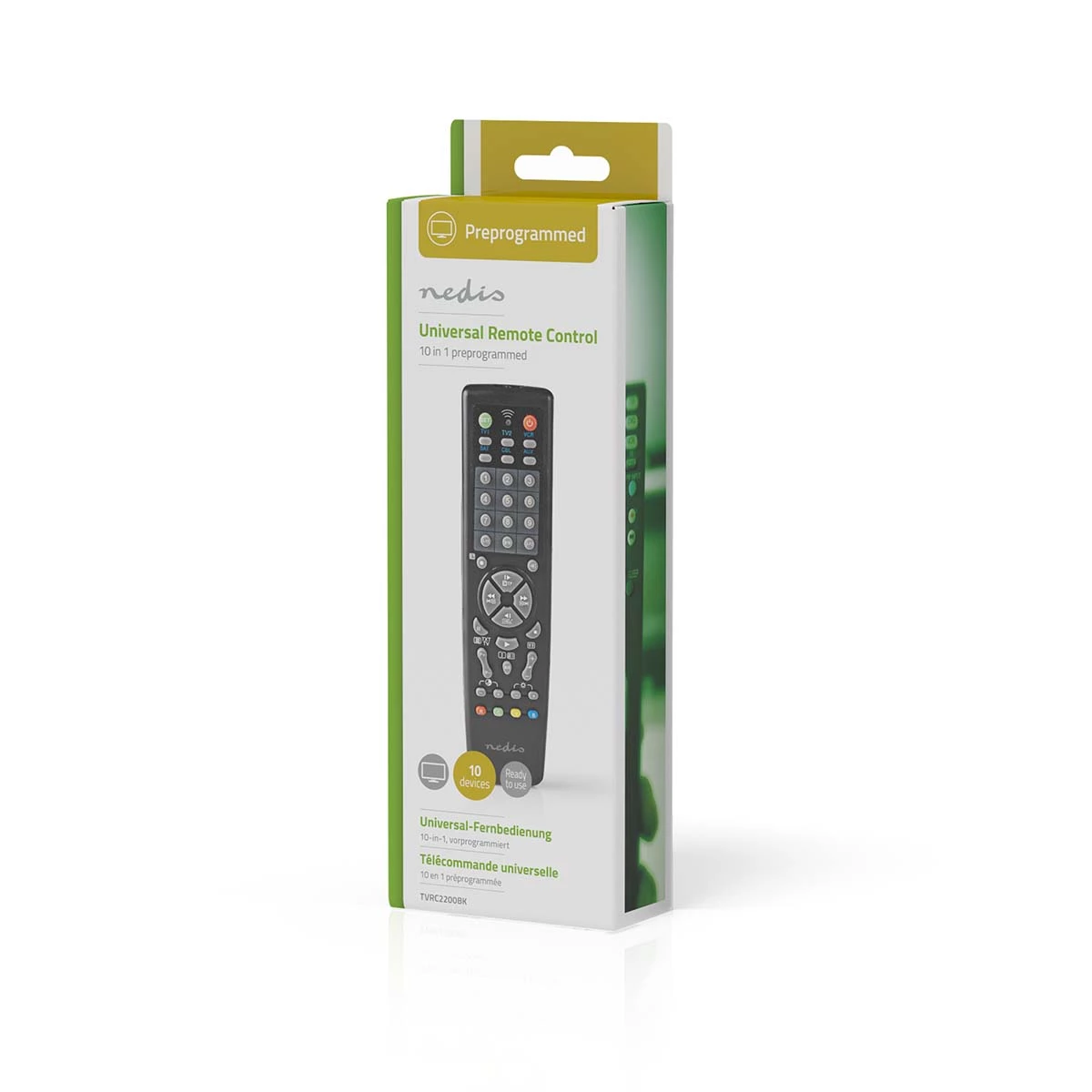Nedis Universal-Fernbedienung 10 Geräte