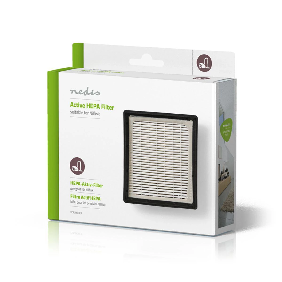 Nedis Ersatz-Aktiv HEPA Filter