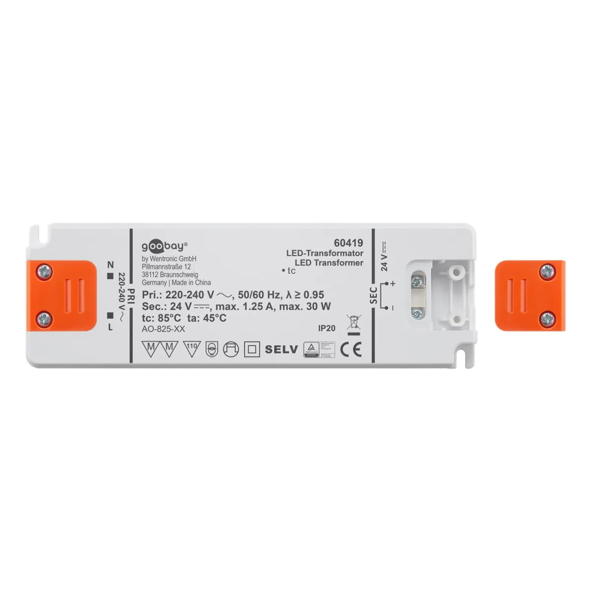 Goobay LED-Trafo 24 V/30 W